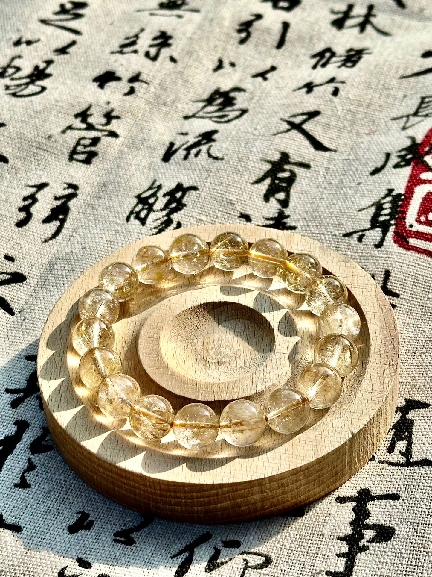 Golden Rutilated Quartz