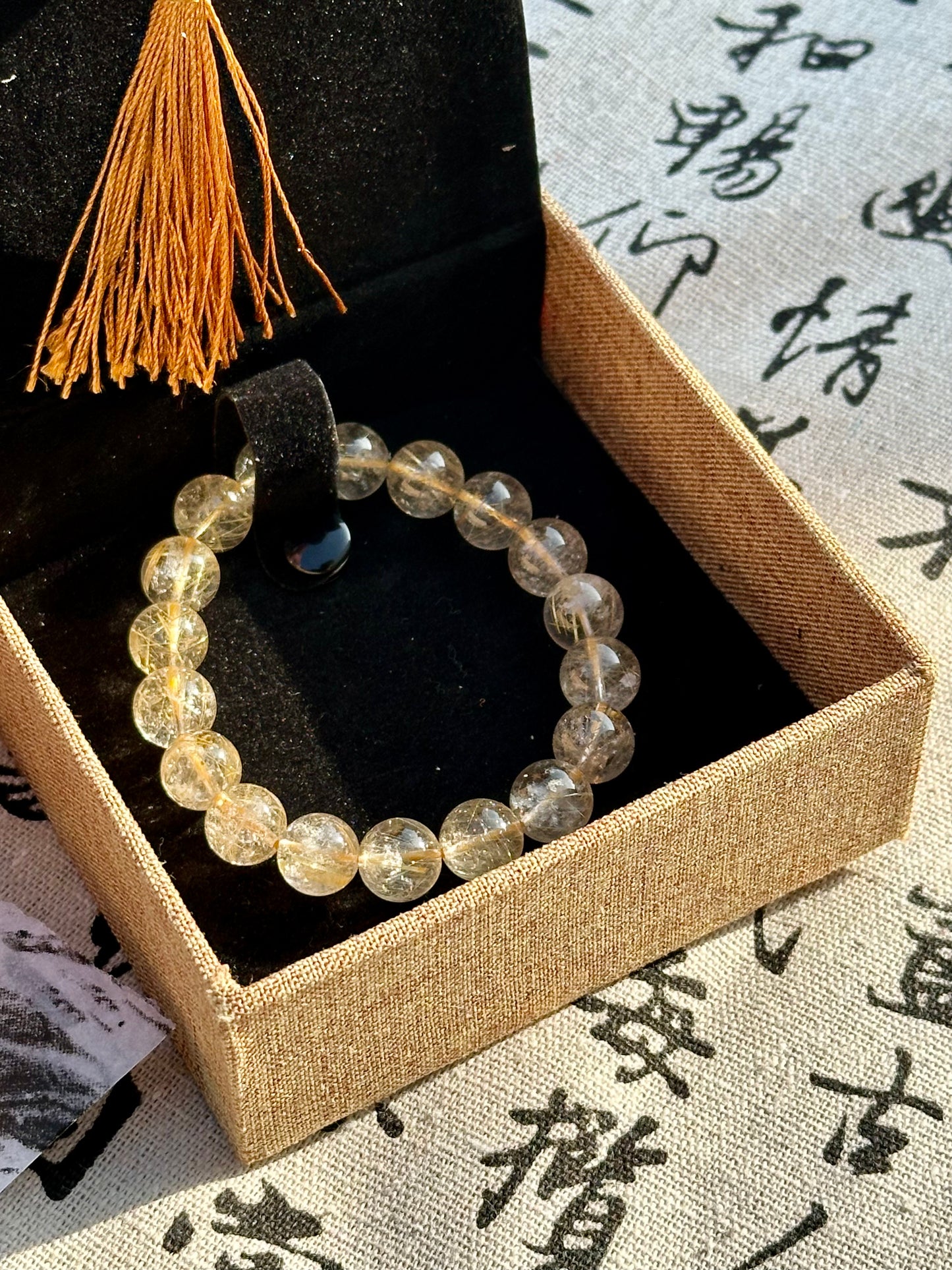 Golden Rutilated Quartz