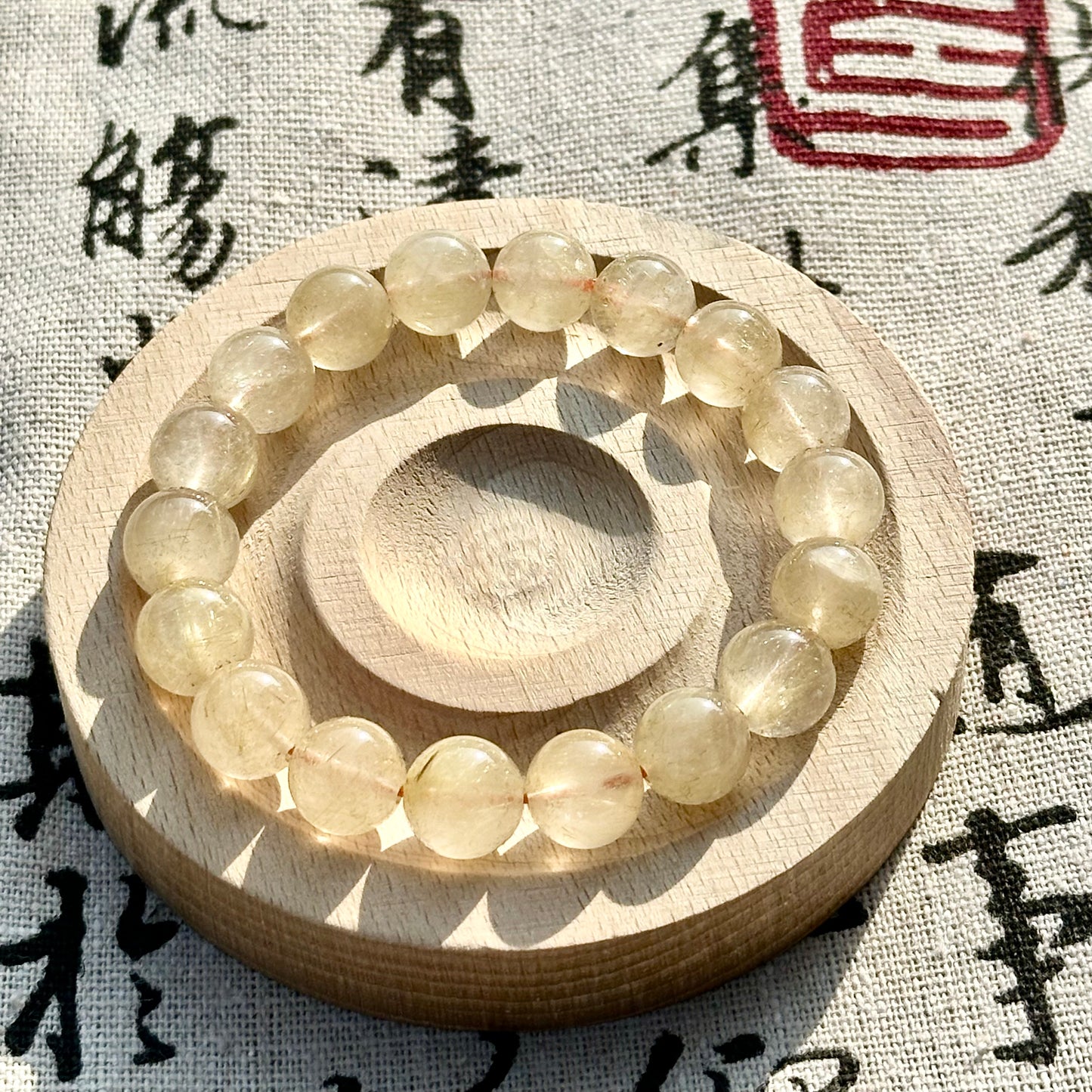Deep Yellow Rutilated Quartz