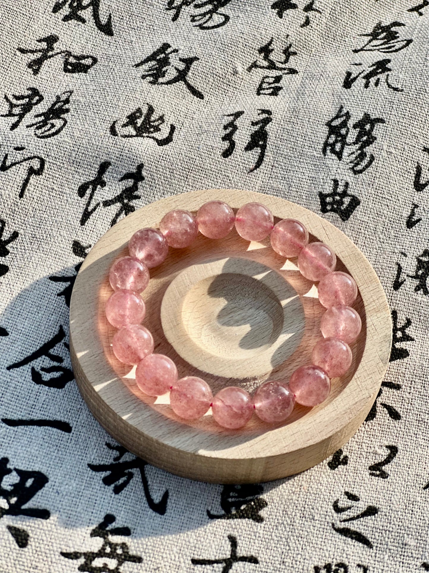 Pink Rutilated Quartz