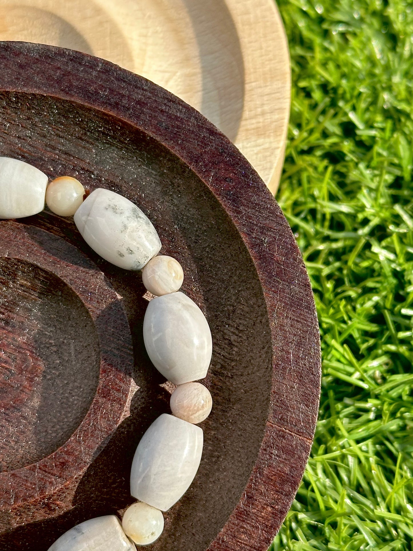 Lunar Essence Petrified Wood Bracelet