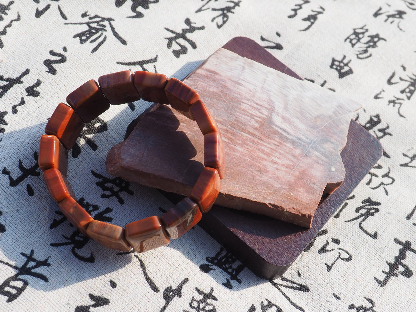 Martian Petrified Wood Bracelet