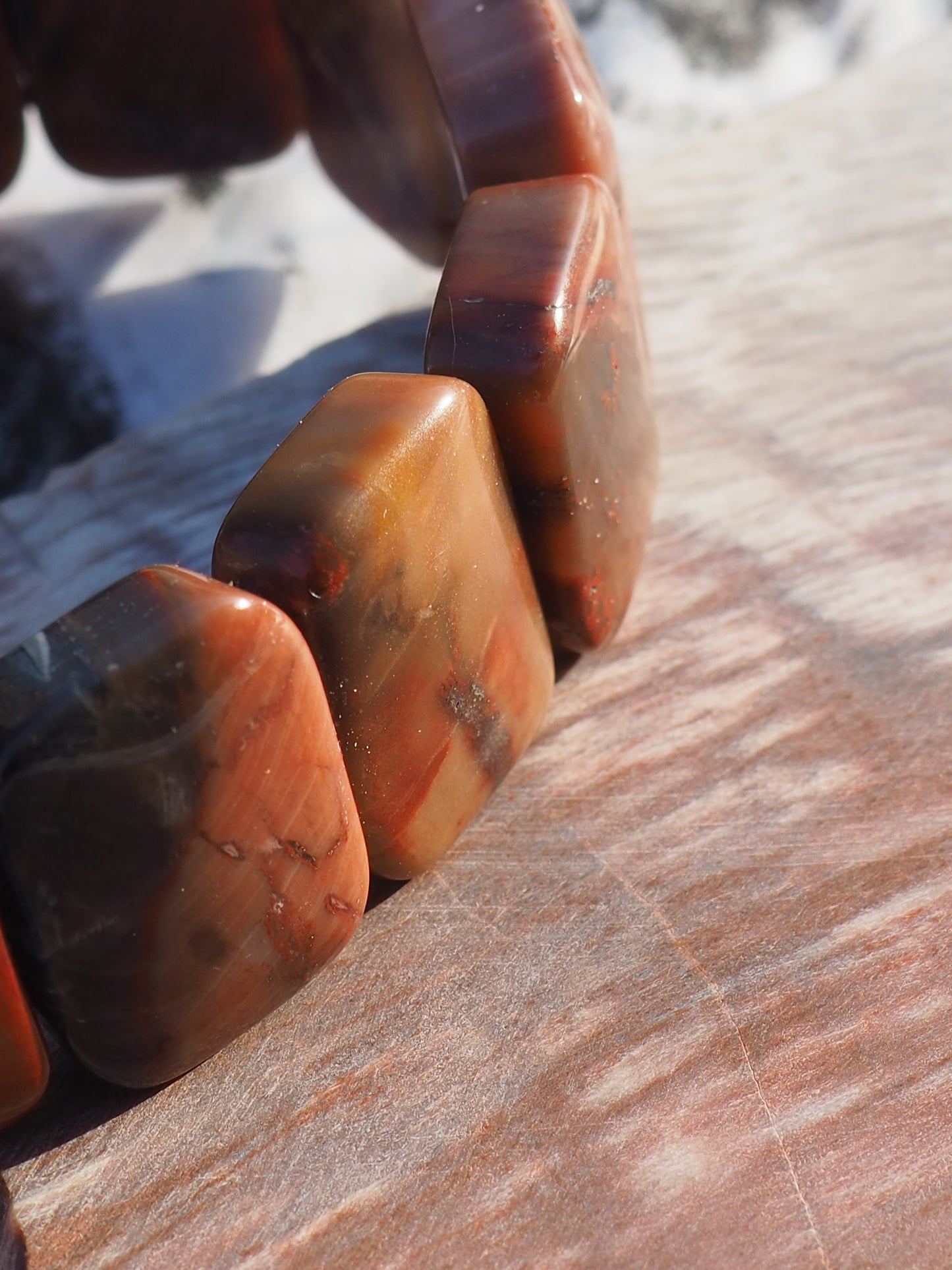 Martian Petrified Wood Bracelet