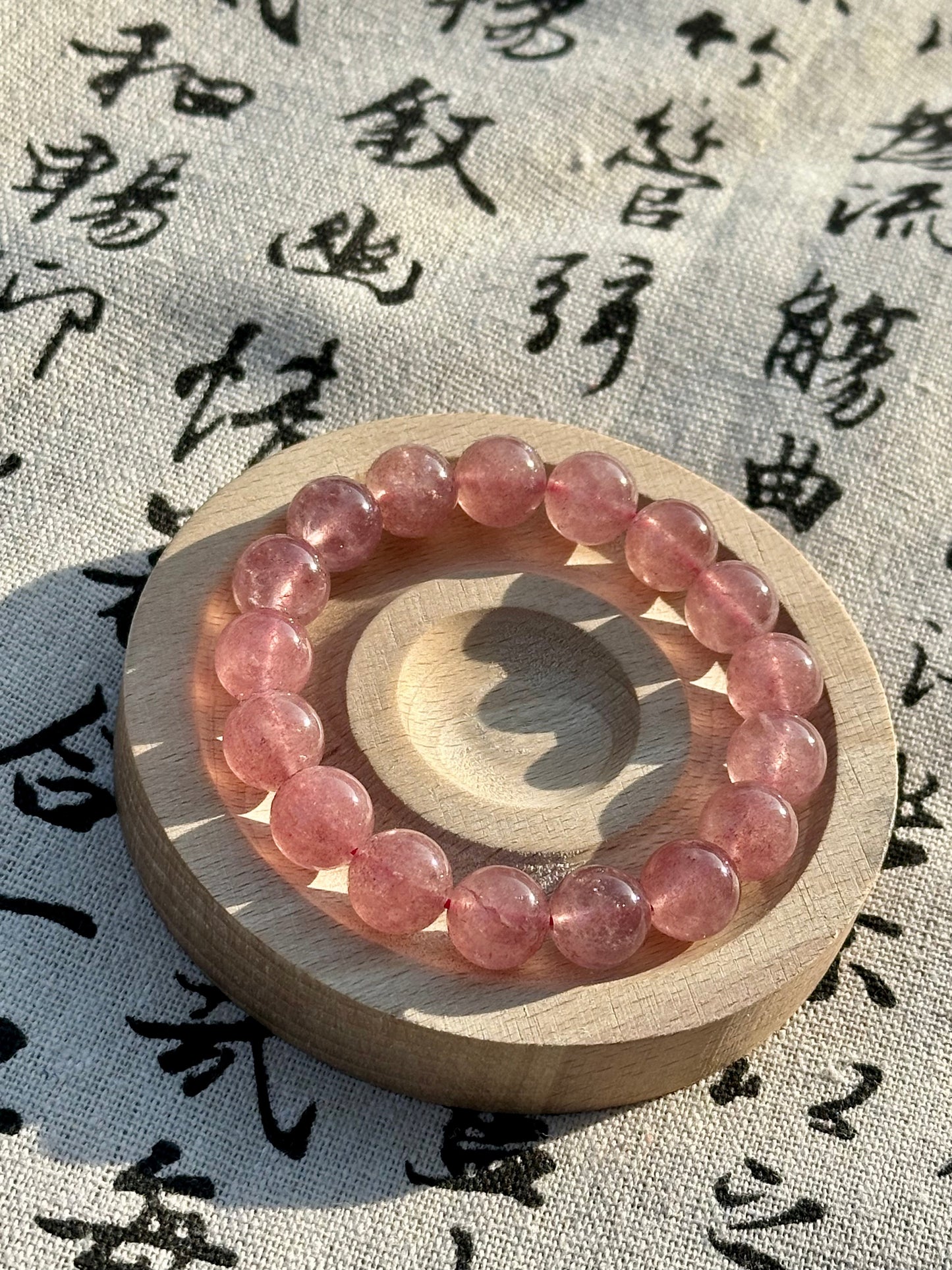 Pink Rutilated Quartz